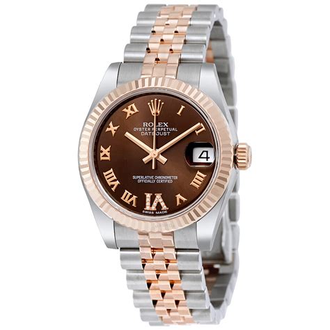 rolex datejust lady brown face|rolex lady datejust best price.